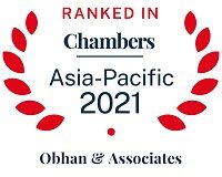 Obhan Mason ranked by Chambers & Partners