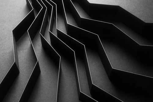 Abstract background with black stripes